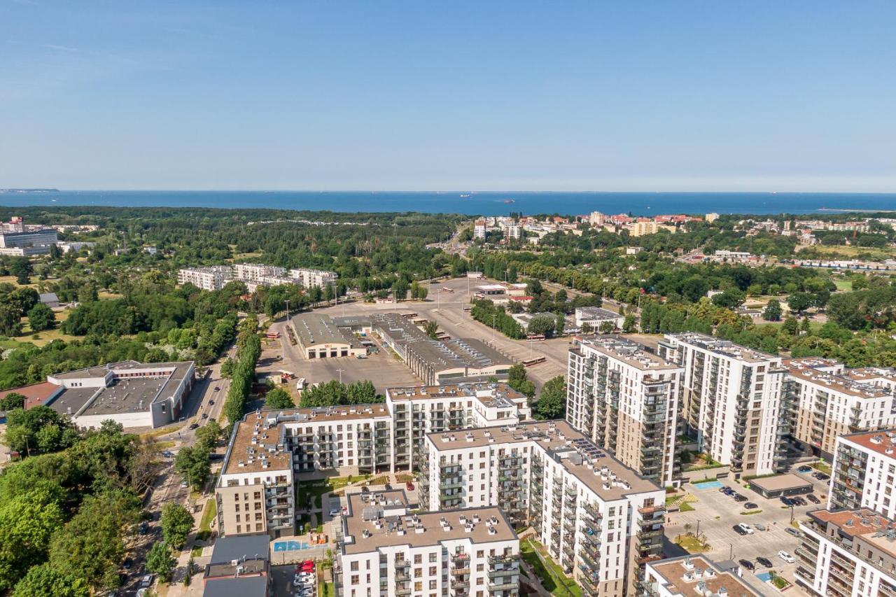 Apartamenty W Gdansku - Zajezdnia Wrzeszcz, Grudziadzka 4B Exteriör bild