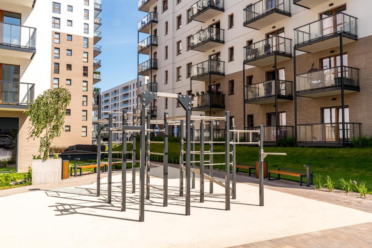 Apartamenty W Gdansku - Zajezdnia Wrzeszcz, Grudziadzka 4B Exteriör bild