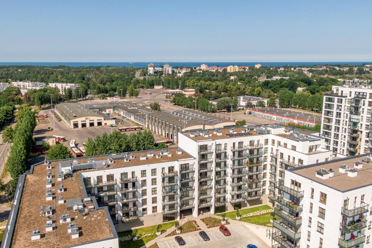 Apartamenty W Gdansku - Zajezdnia Wrzeszcz, Grudziadzka 4B Exteriör bild